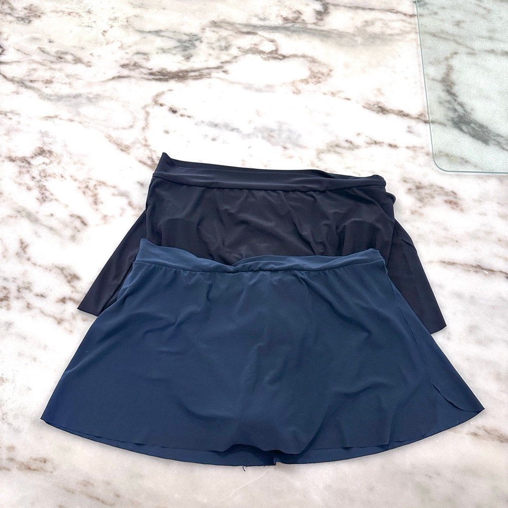 Magic Suit - Swim Skort Duo - Navy and Black